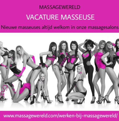 Erotische job masseuse bij MassageWereld